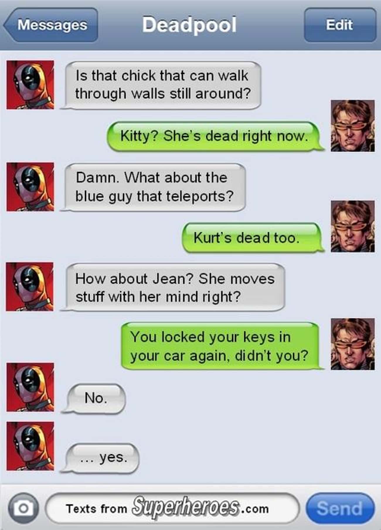 X-Men's Rotating Door Policy