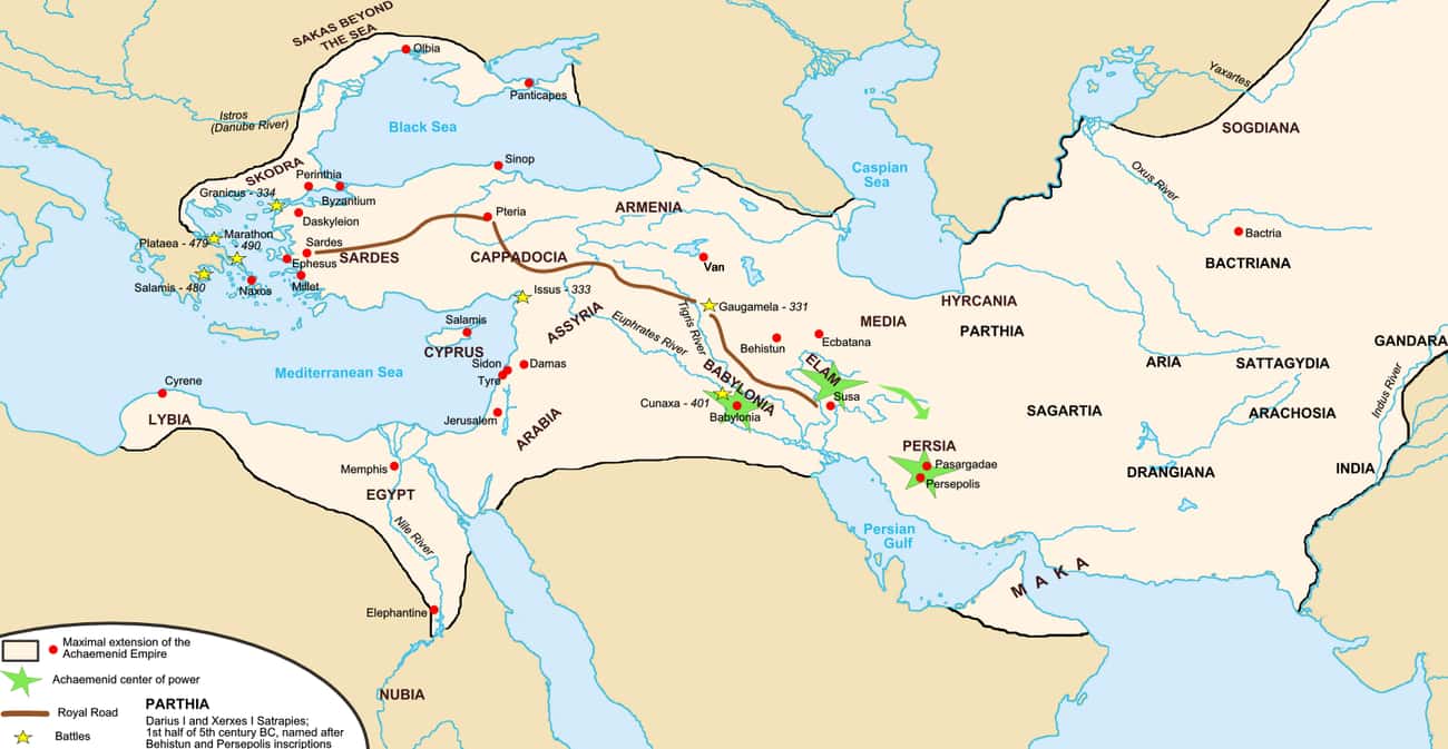 Precursors To The Silk Road Were Built By The Persians