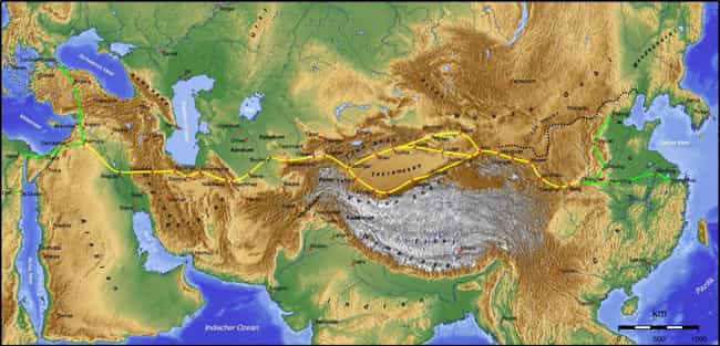 The Road Was Over 4,000 ... is listed (or ranked) 4 on the list 21 Things You Might Not Know About the Silk Road