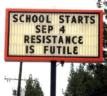 Random Most Hilarious School Signs