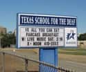 Oh, the Irony! on Random Most Hilarious School Signs