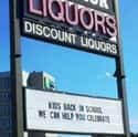 This Liquor Store Is Even Getting into the Back to School Spirit on Random Most Hilarious School Signs