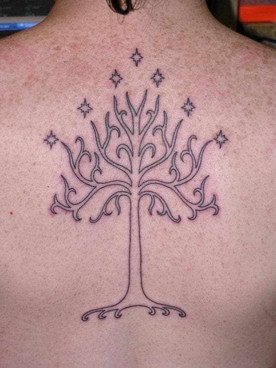 tree tattoo lotr