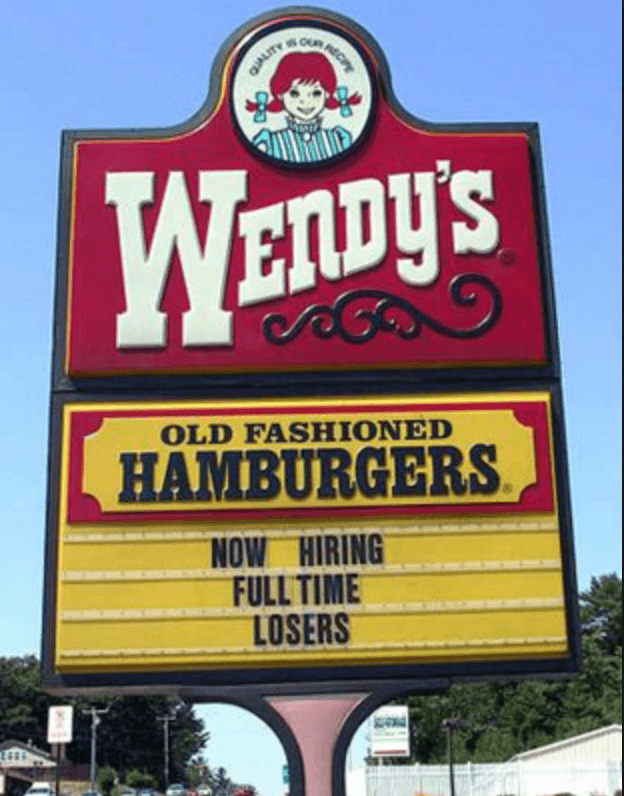 Funny Fast Food Signs | Photos of Hilarious Fast Food Sign FAILs