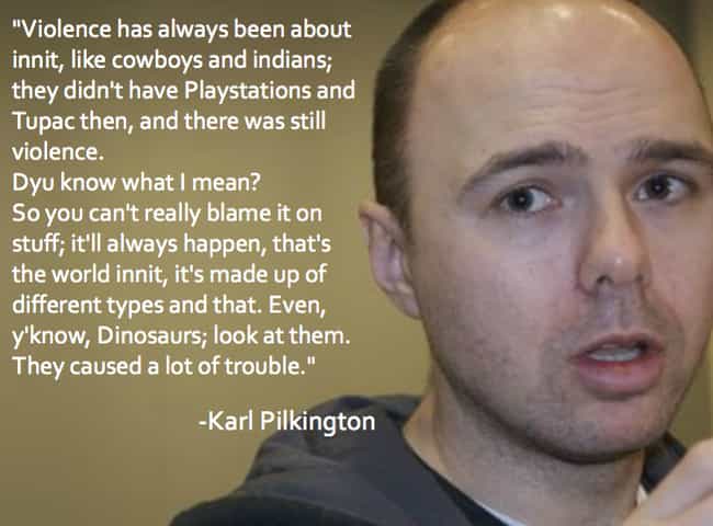 Karl on Violence in Videogames