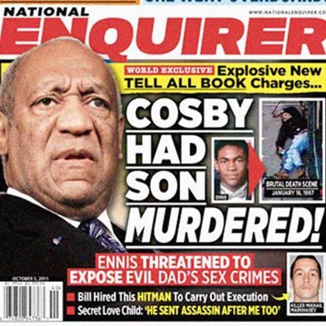 Ennis Cosby's Killer Revealed is listed (or ranked) 3 on the list 17 Times the National Enquirer Broke Real News