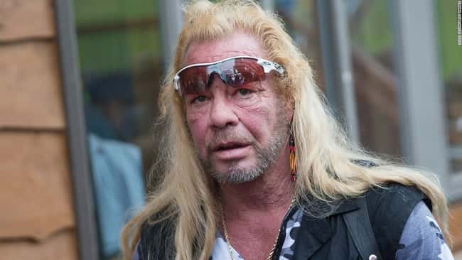 Dog the Bounty Hunter's Of is listed (or ranked) 11 on the list 17 Times the National Enquirer Broke Real News