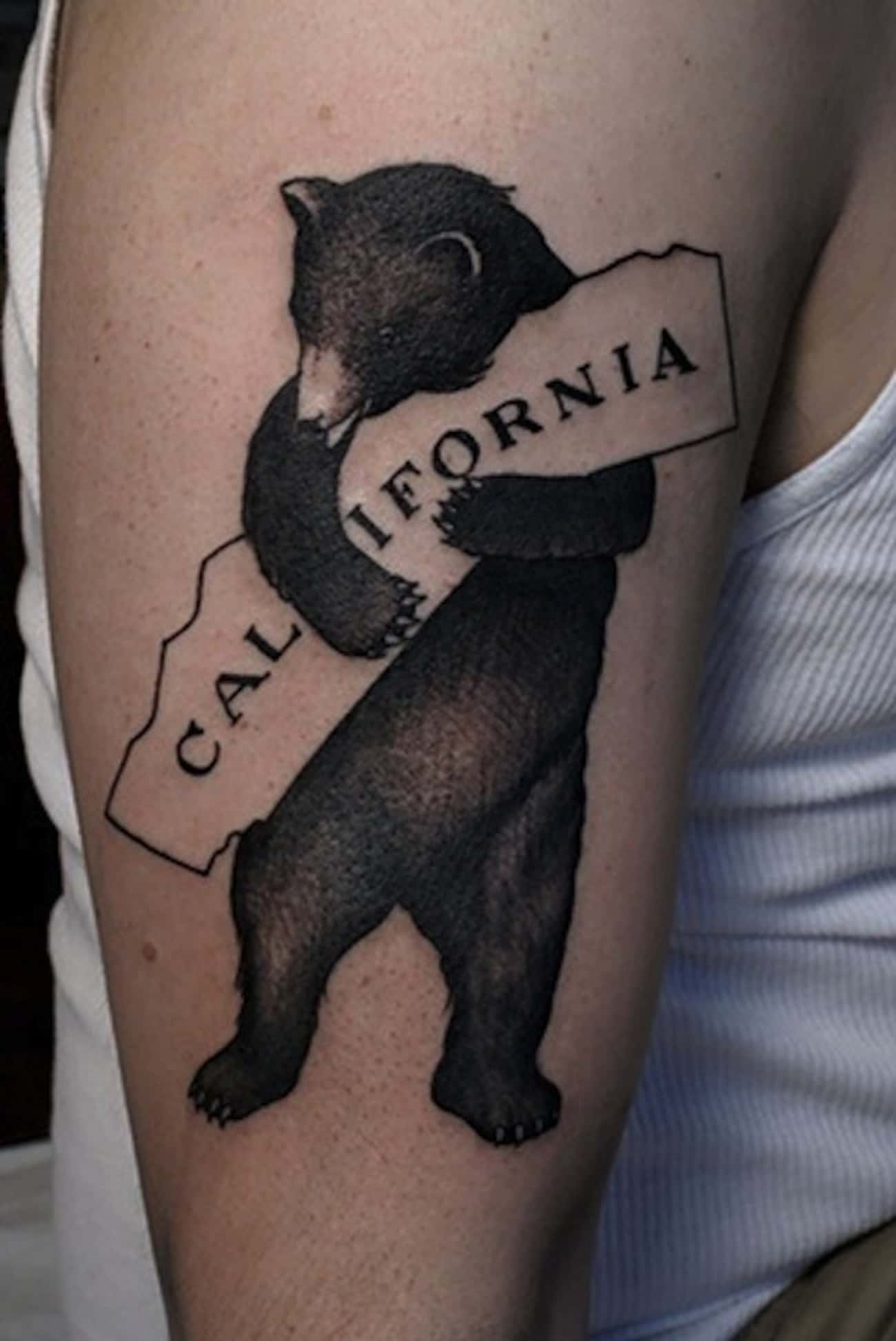 This Tat Just Couldn&#39;t Bear to Fall Out of Love with California