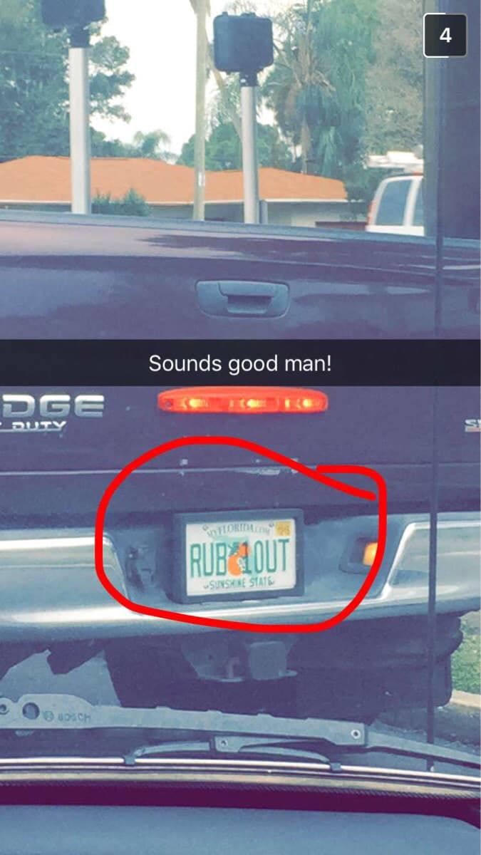 Random License Plates You Can't Believe Got Past the DMV Screeners