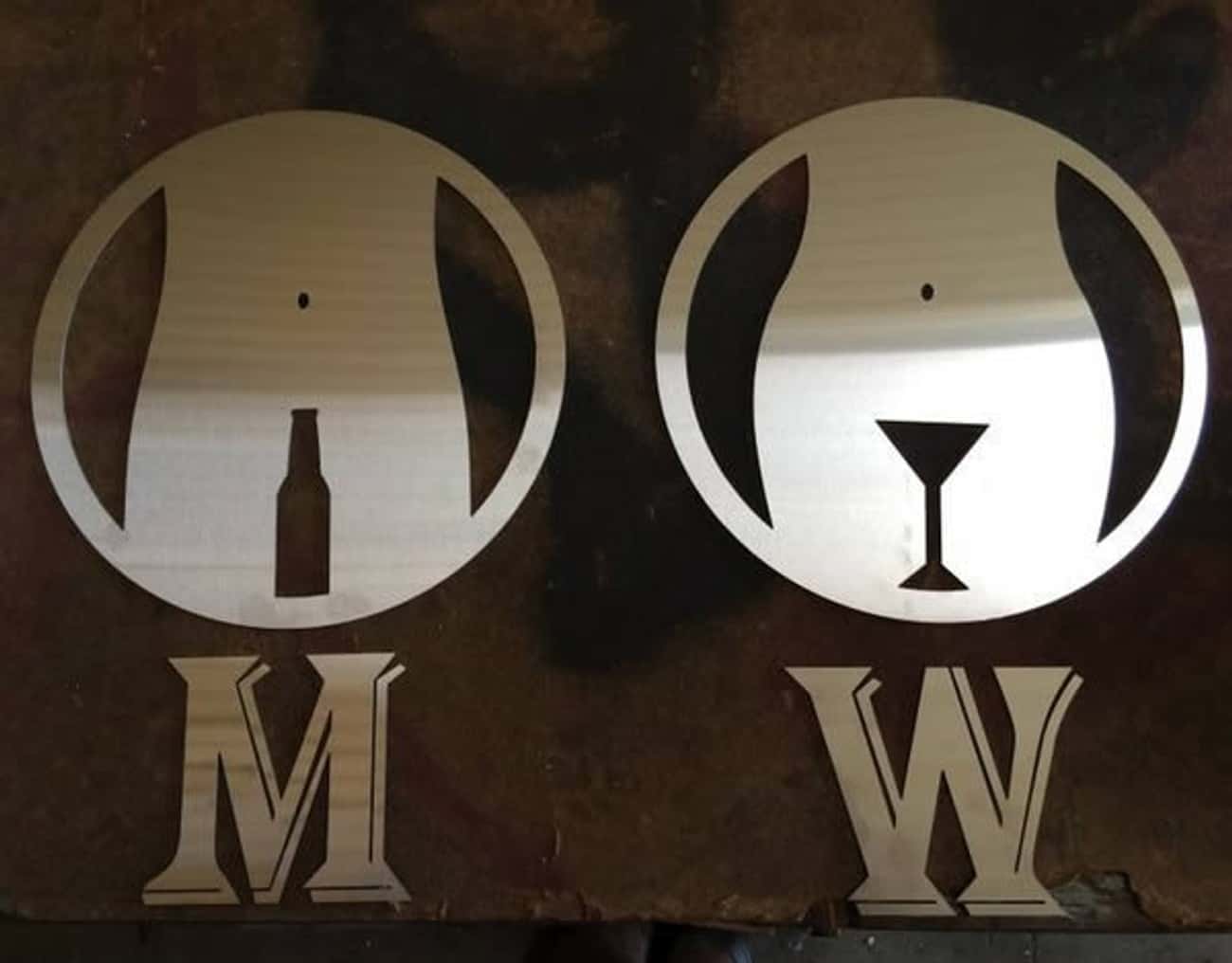 This Clever Sign May Explain Why Men Love Beer and Women Love Cosmos
