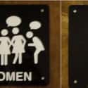 Even Ladies Have to Admit This Is Hilarious on Random Bathroom Signs That Will Really Make You Think