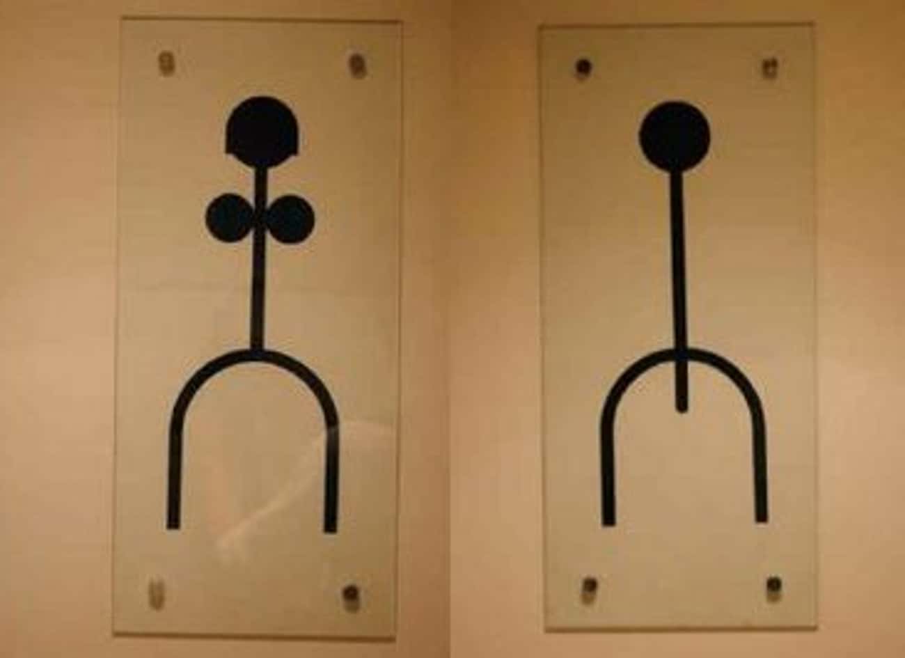 Креативные таблички на туалет