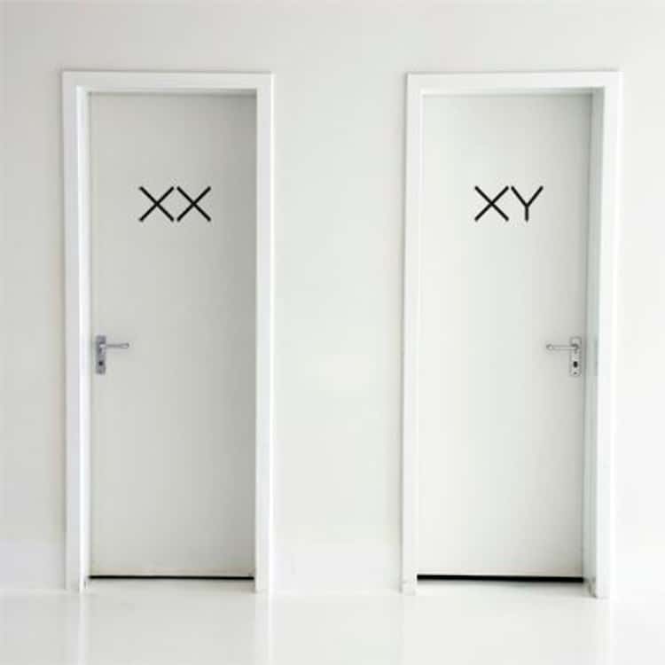Men's bathroom doors have SIX times more germs than ladies