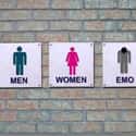 No More Waiting for Them to Pull Those Tiny Pants Back On! on Random Bathroom Signs That Will Really Make You Think