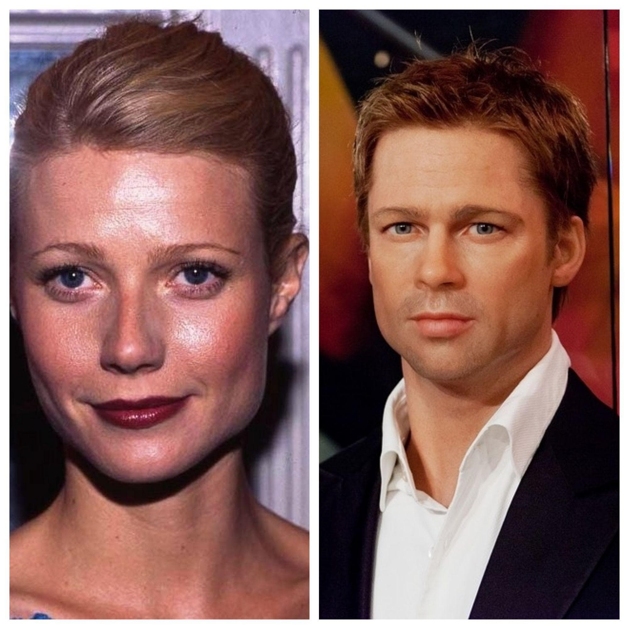 Brad Pitt and Gwyneth Paltrow