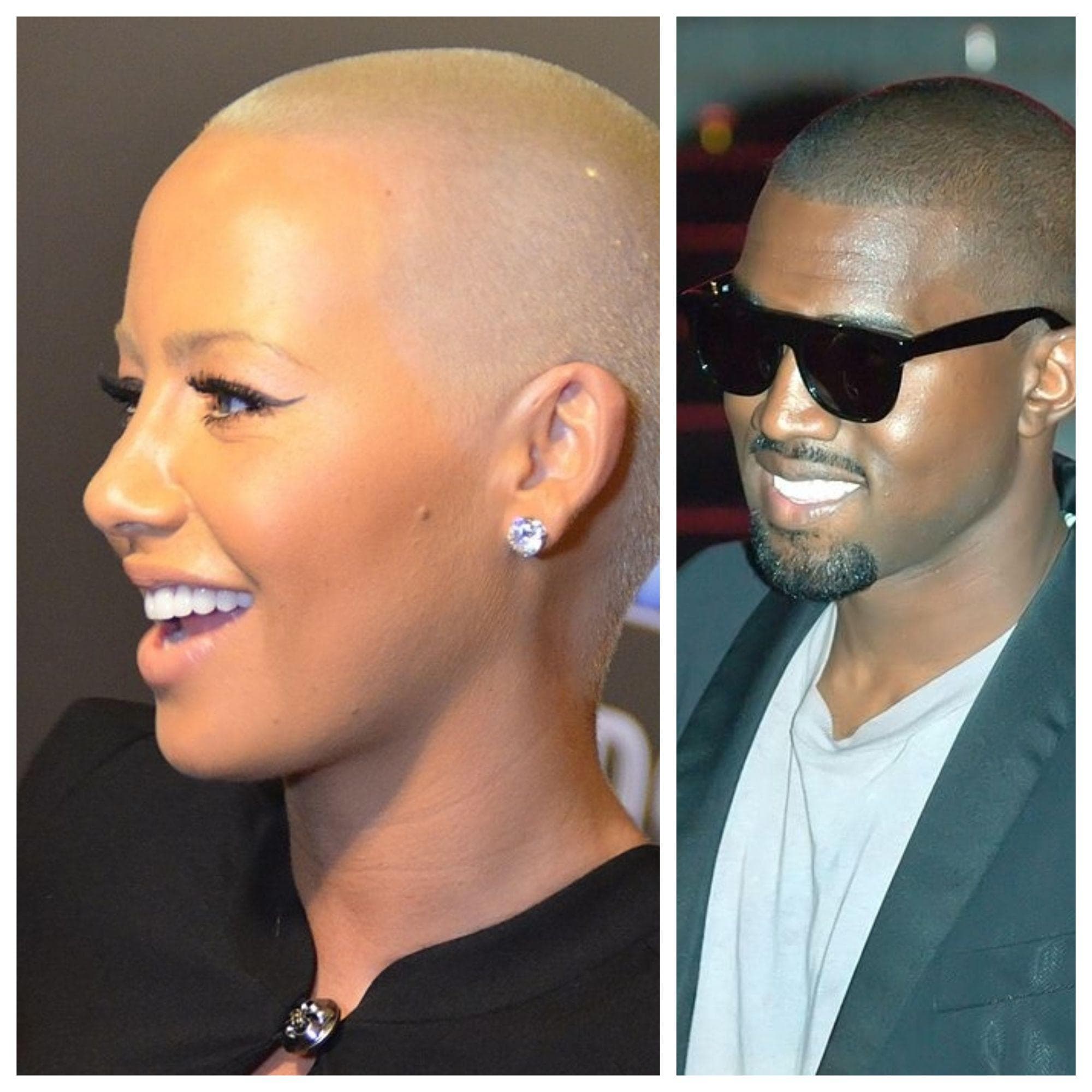 Kanye West and Amber Rose