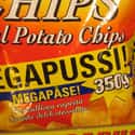 Megapuss Potato Chips: Yes, Really! But Why! on Random Grossest Snack FAILs in History