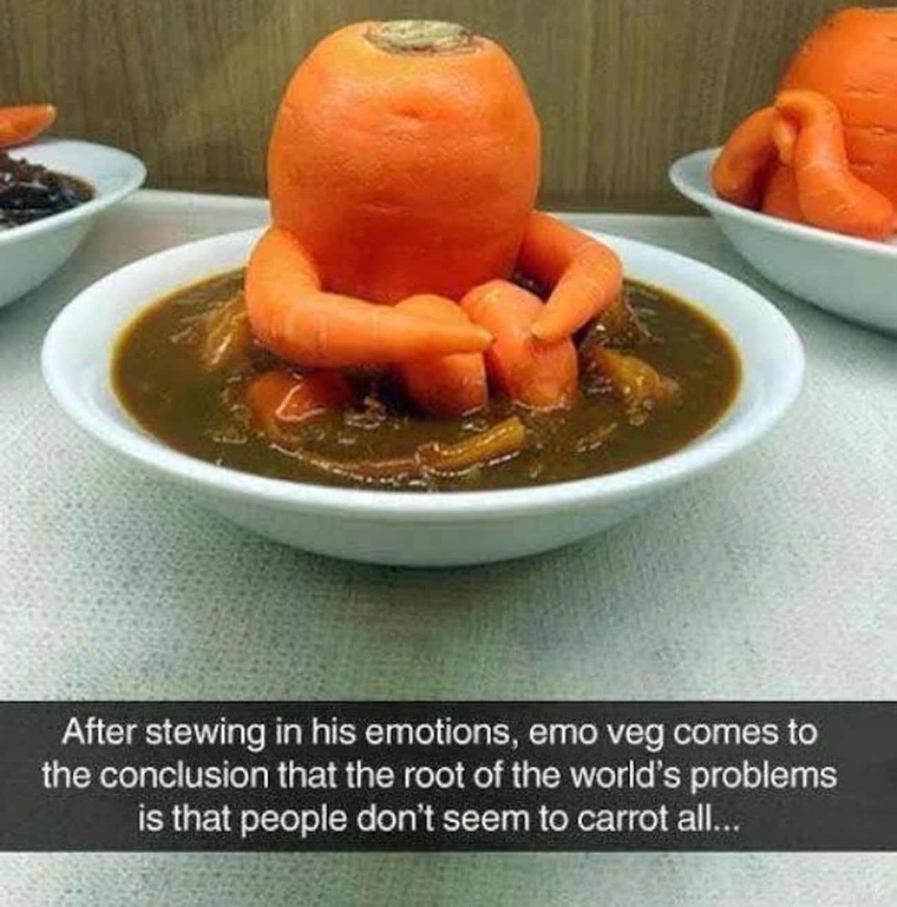 This Emo Carrot Having A Moment