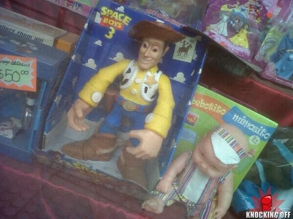 Random Hilarious Knock-Off Toys That Just Aren't Quite Right