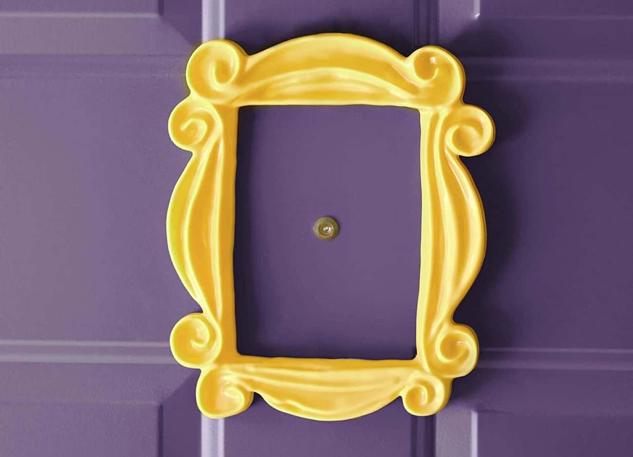 The One With Monica's Peephole Frame