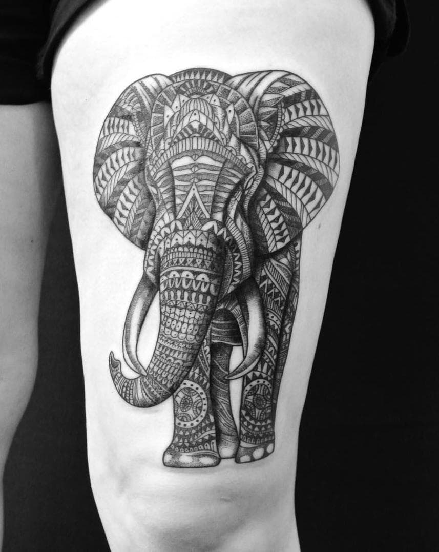 Thigh Tattoo Ideas | Designs for Thigh Tattoos