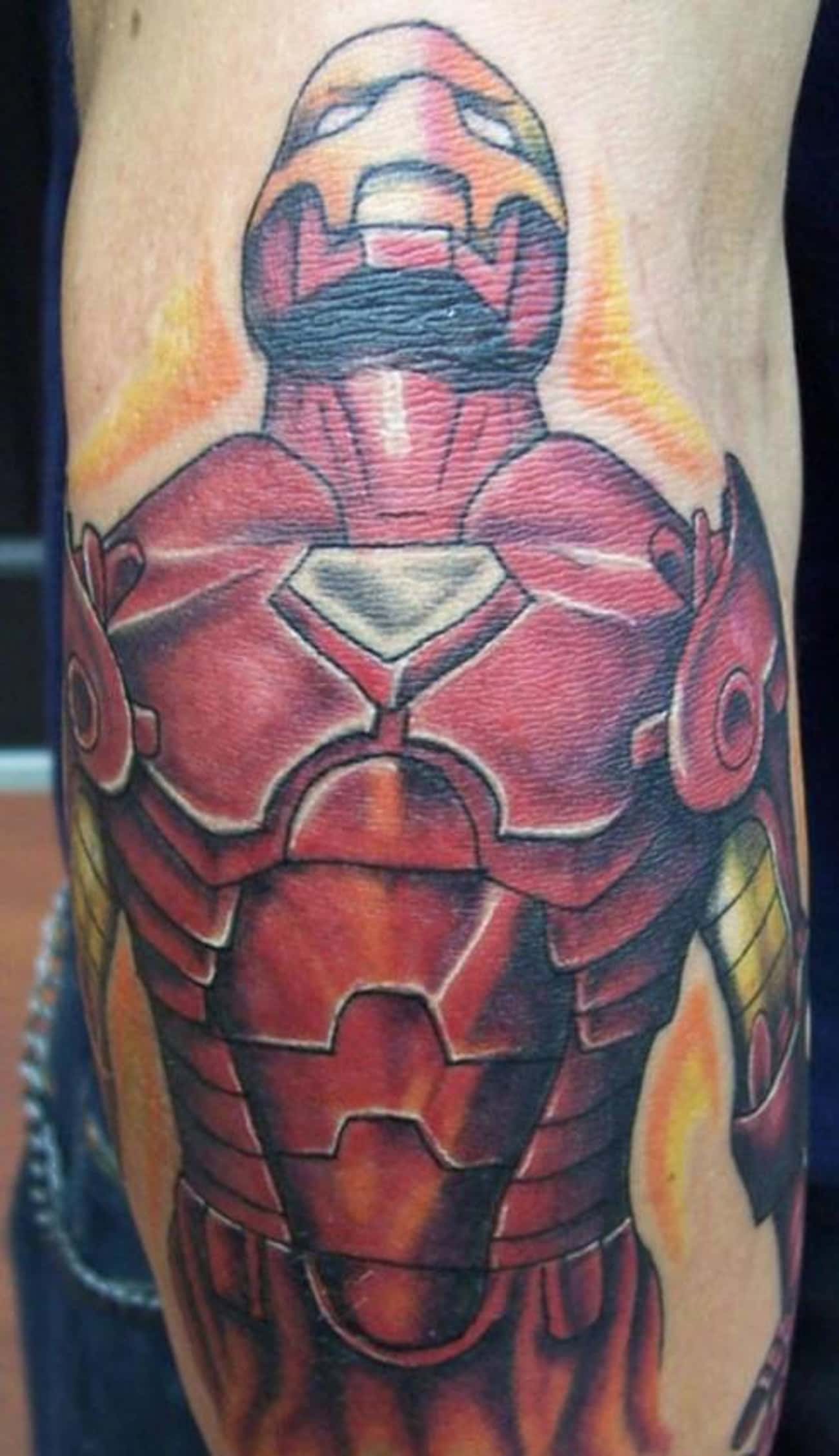 Ironman Forearm Tattoo