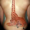Giraffe Spine Tattoo on Random Ideas to Get a Tattoo Right Up Your Spine