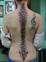 Spinal Column Spine Tattoo on Random Ideas to Get a Tattoo Right Up Your Spine
