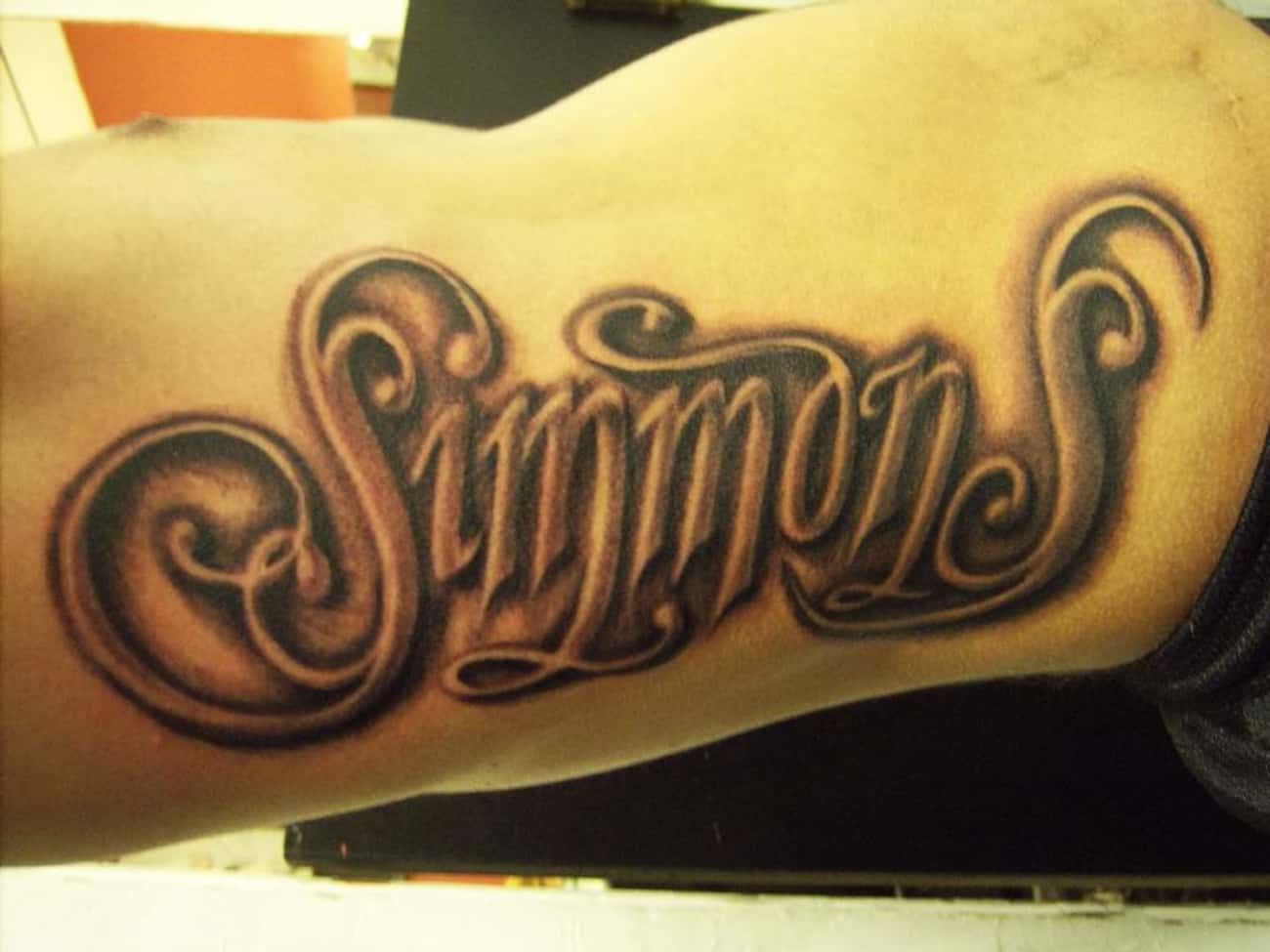 Freehand Lettering Tattoo