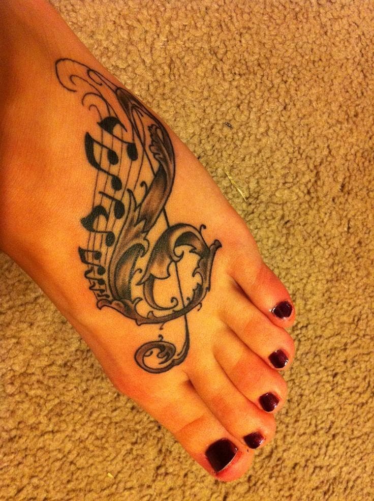 Music Tattoo Ideas Designs for Music Tattoos
