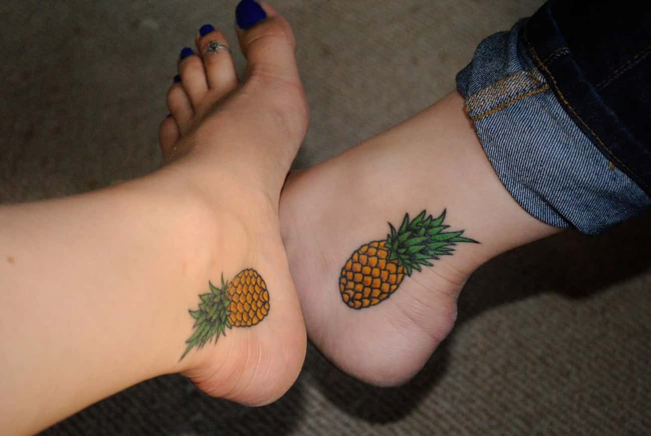 Pineapple Sister Tattoo