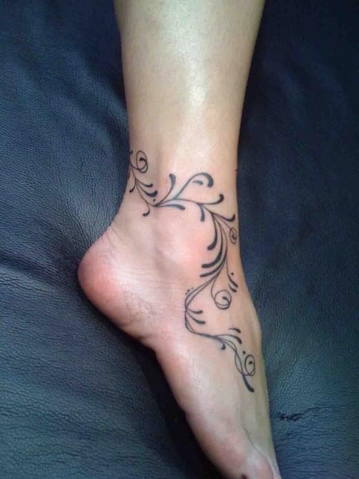 45+ Cool Ankle Tattoos, Ranked
