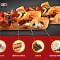 Pizza Hut's Surf-and-Turf (and Dessert!) Pizza (South Korea) on Random Super Weird International Fast Food Items You'd Still Try