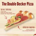 Pizza Hut's Double Decker Pizza (Singapore) on Random Super Weird International Fast Food Items You'd Still Try