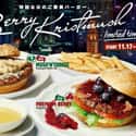 Burger King's Berry Burgers (Japan) on Random Super Weird International Fast Food Items You'd Still Try