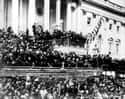 Lincoln's Second Inauguration, John Wilkes Booth Is in the Top Balcony on Random Amazing Historical Snapshots You Were Never Shown In Class