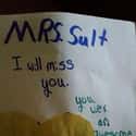 That's No Way to Say Goodbye on Random Funny Spelling Mistakes by Kids Who Don't Know Better