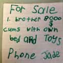 Jade Is Right to Want to Get Rid of Him on Random Funny Spelling Mistakes by Kids Who Don't Know Better