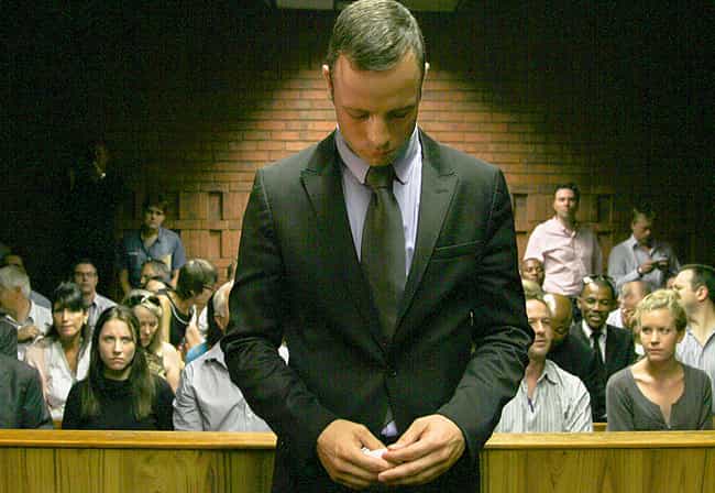 Oscar Pistorius Murders Girlfr... is listed (or ranked) 2 on the list The 15 Most Brutal Valentine's Day Murders