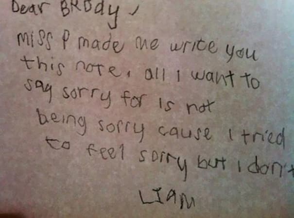 Hilarious Dramatic Letters from Kids Who May Need a Hug