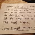 This Little Chick Has Things Figured Out on Random Funny Notes from Kids Who Are Wise Beyond Their Years