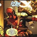 Right Through The Eye on Random Most Over The Top Injuries Deadpool's Ever Received