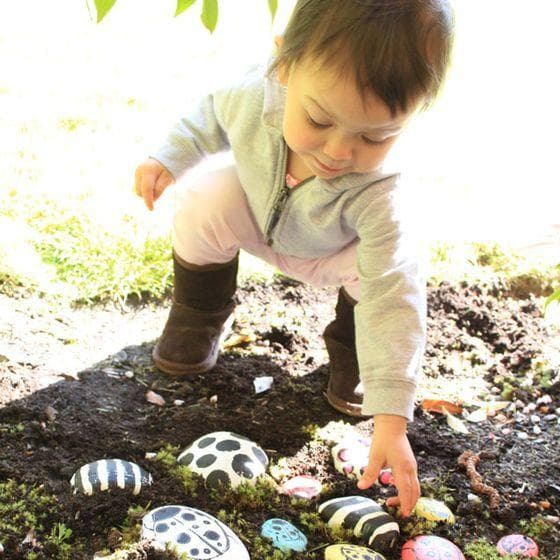 Камешки для детской площадки