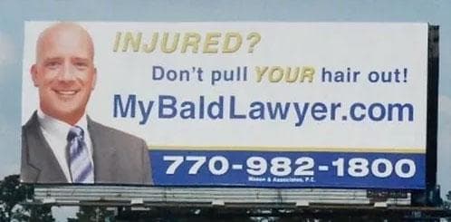 24 Funny Lawyer Billboards You'd Never Actually Call