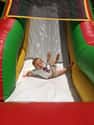 Baby's First Solo Trip Down the Slide on Random Adorable Photos of Kid Firsts