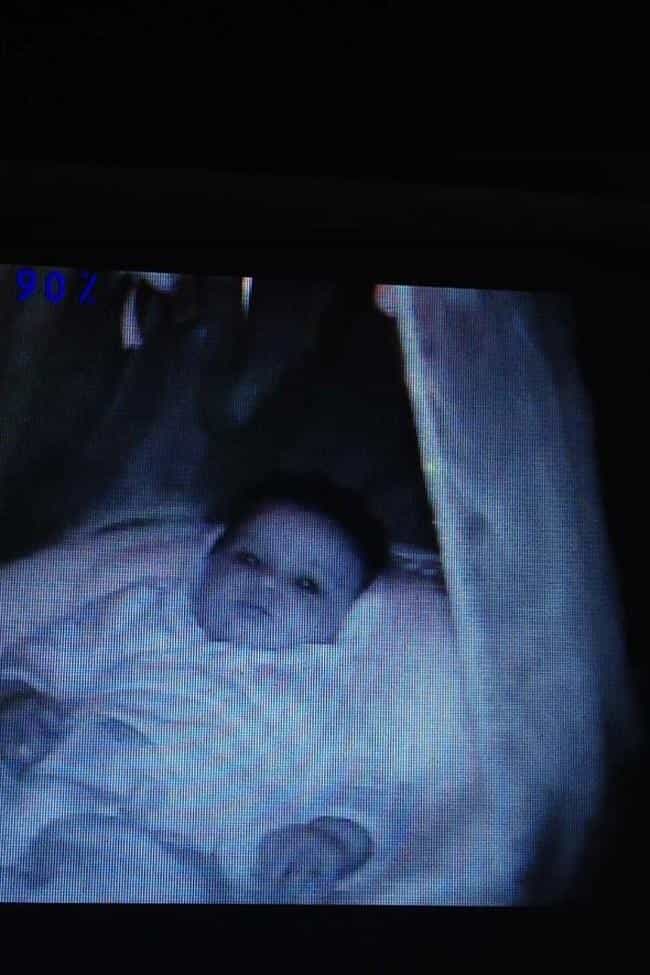 Just When You Think No One's Watching... Creepy Baby Is There