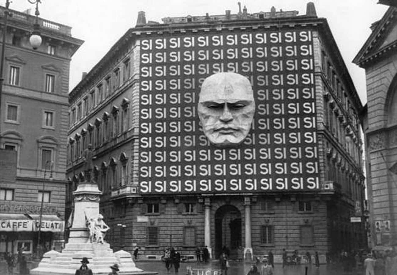 Mussolini's Fascist Party Headquarters in Rome