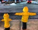 This Toddler Who Might Be a Fire Hydrant on Random People Who Accidentally Blended Into Their Surroundings