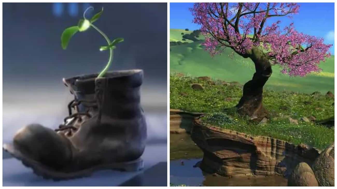The Tree Sapling In 'WALL-E' Becomes The Tree In 'A Bug’s Life'