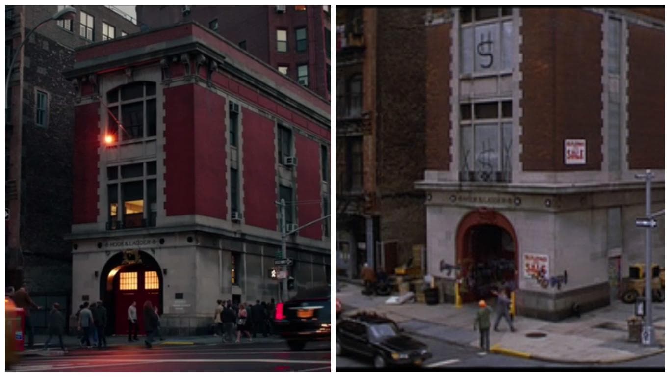 ghost buster movie firehouse